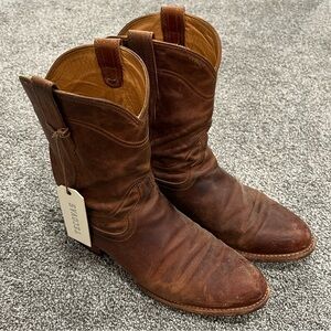 Tecovas “The Earl” Scotch Goat Roper Boots, 9D
